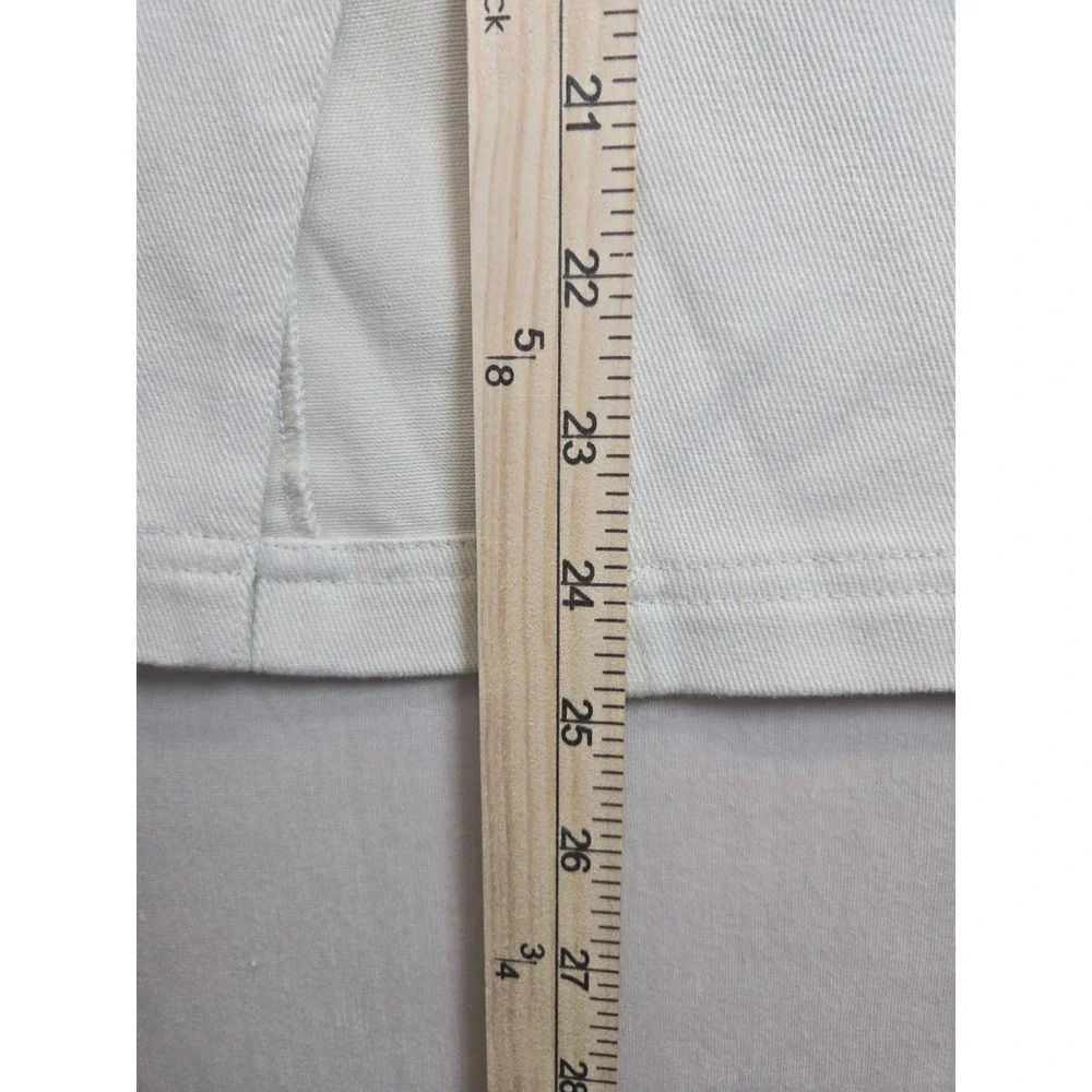 Ariat Rachel Skirt Cream Denim Western Midi Pencil Slit  Size 4 NWT